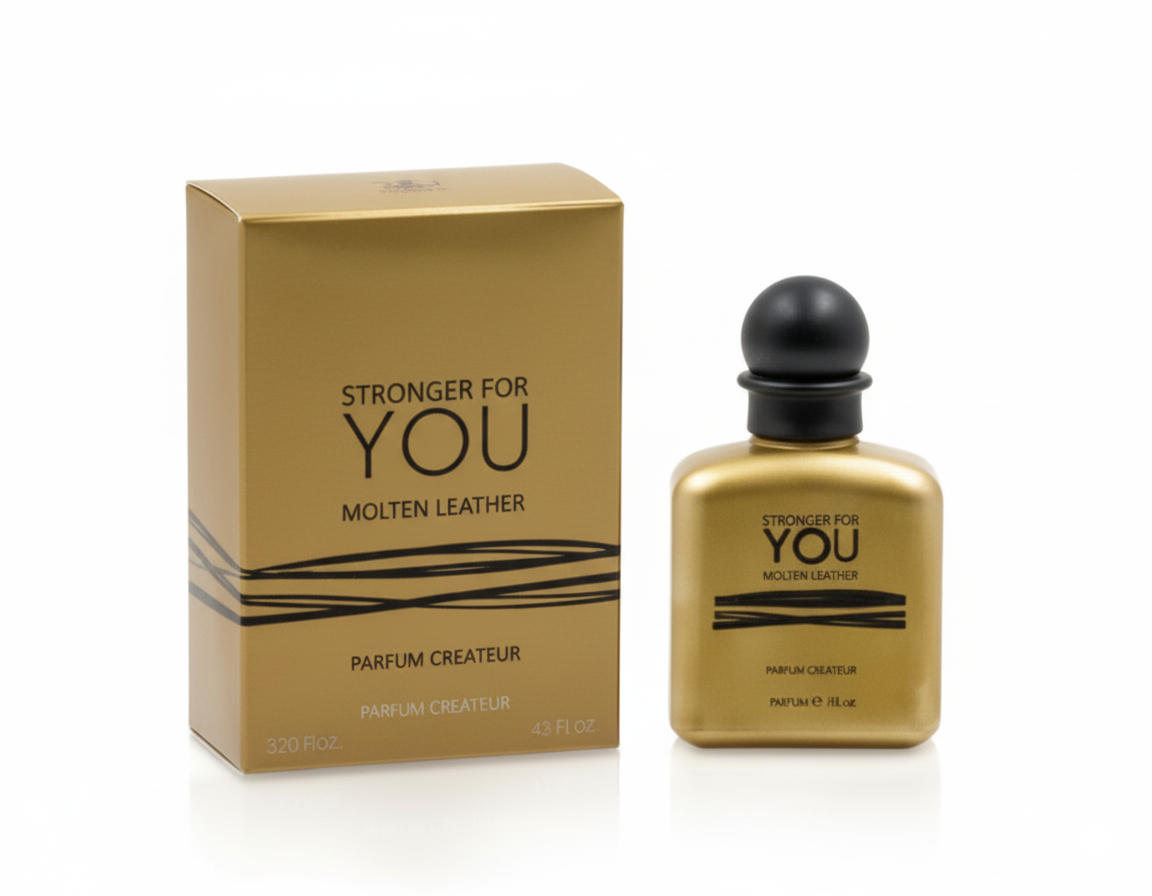 STRONGER FOR YOU GOLDEN LEATHER – ALMS CREATION